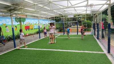 Getting children involved in physical activities