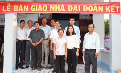 Valuable support from Dien Khanh District Fatherland Front Committee