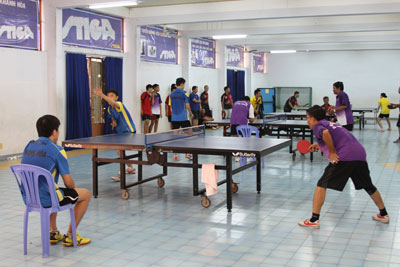 Khanh Hoa table-tennis Premiership: attractive at first time of organization