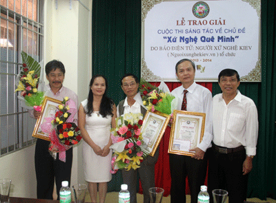 Awarding ceremony of composition contest about Nghe Land takes place in Khanh Hoa