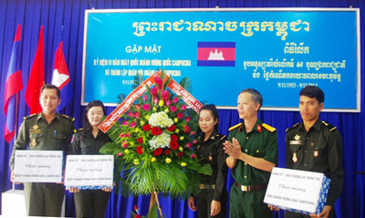 University of Communications holds meeting to mark Cambodia's National Day