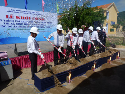 Construction starts on power distribution network renovation