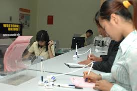 Promotion for Western Union receivers at post offices