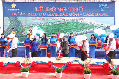 Ground-breaking ceremony of Sai Gon - Cam Ranh Tourist Site