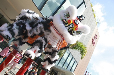 Lion dance at Sheraton Nha Trang