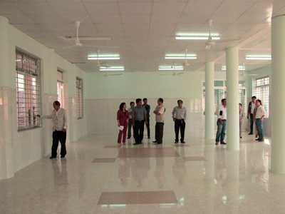 Multi-functional hall put into use