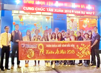 Vietravel celebrates first outbound tour of the lunar year