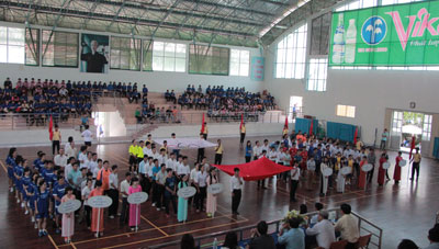 209 players join sports festival for universities, colleges and professional intermediate schools
