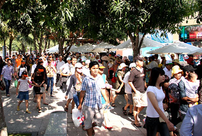 Visitors to Nha Trang in upcoming holidays promise to rise