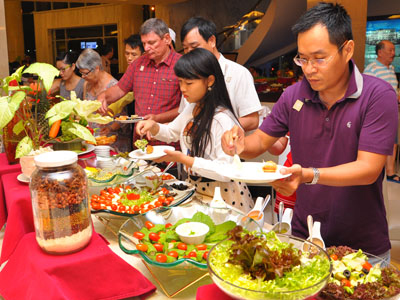 Special buffet at Michelia Nha Trang Hotel on April 30