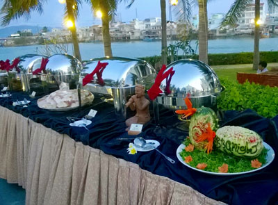 BBQ buffet and music night at Champa Island Nha Trang Tourist Area