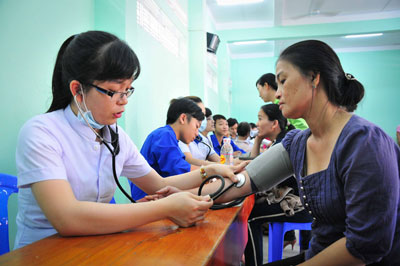 Volunteering for community's health