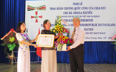 Ursula Nguyen awarded German Order of Merit