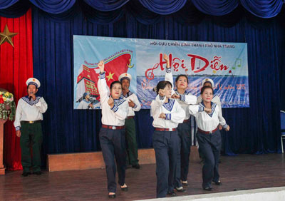 Nha Trang City Veterans Association holds public arts festival