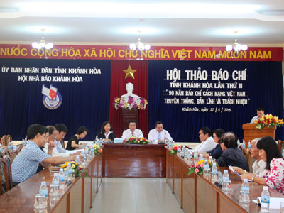 Seminar themed "90 years of Vietnamese revolutionary press – tradition, courage and responsibility"