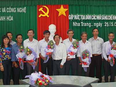 Meeting with outstanding amateur inventors