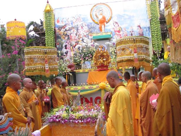 Buddha's 2,559th birthday celebration