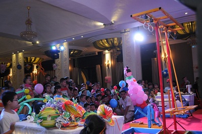 Interesting program for children at Champa Island Nha Trang