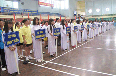 24 units join sports and musical festival of judiciary industry - Southeastern region