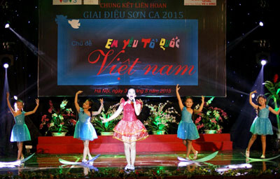 Khanh Hoa Radio –Television Station wins golden award at children's singing festival