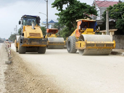 Nearly VND5.2b on road upgrade