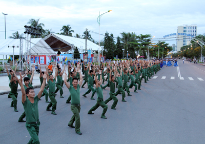 Cheerleading is joined by many groups of people, such as soldiers of the military,...