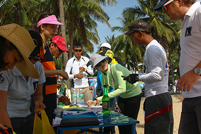 Yacht racers are registering.