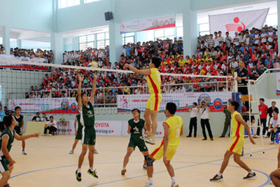 Sanna Khanh Hoa to play at the final of national A level volleyball tournament