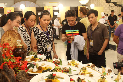 Dishes of Nha Trang's cooks were much admired.