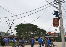 Rural lighting project implemented in Cam Phuoc Tay Commune
