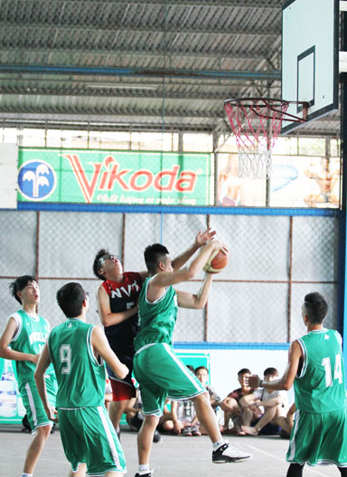 An ebullient movement basketball tournament