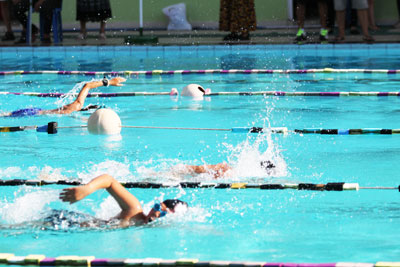 Ebullient atmosphere of Nha Trang City swimming tournament