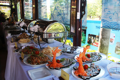 Thien Tam Bavico, good vegetarian restaurant