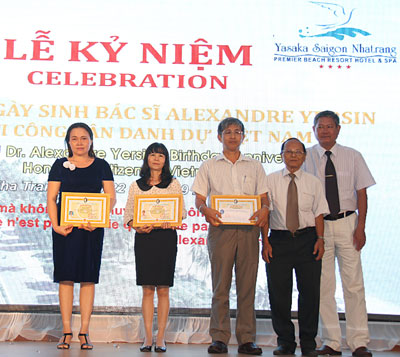 152nd birthday of Dr. Alexandre Yersin celebrated