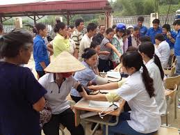 Medical charity trip to Ninh Quang Commune