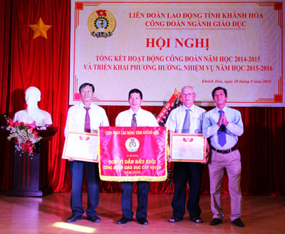 Khanh Hoa Educational Trade Union committed to improving employees' living standards