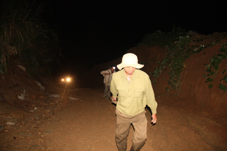 Forest planting excursion often starts at 2am.