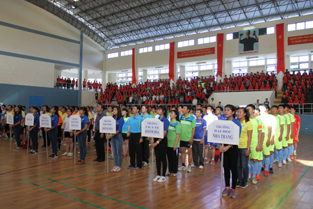 Teams participating the festival.