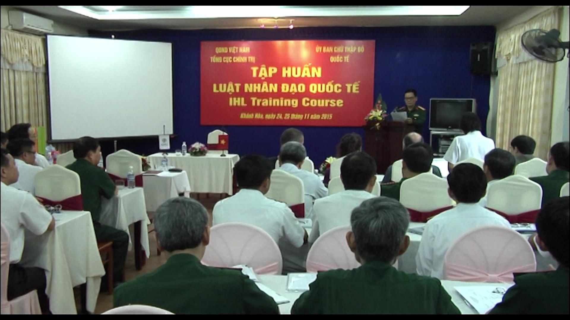 International Humanitarian Law training course