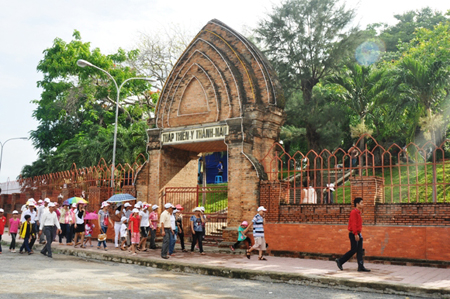 Ponagar Temple, one of cultural heritages being exploited effectively. 