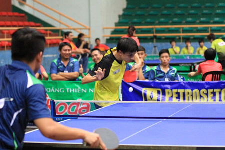 Khanh Hoa’s table-tennis showed progress with four gold medals achieved at the national quality tournaments.