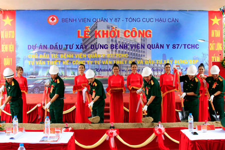 Construction begins on Military Hospital 87