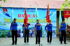 Khanh Vinh District Youth Union launches Youth Month