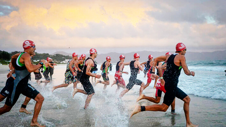 Athletes competing in event of Challenge Family (Source: challengevietnam.com)