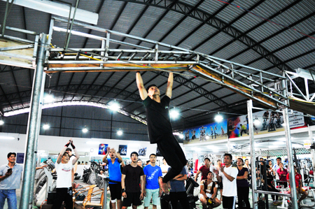 Interesting playground for bodybuilding lovers