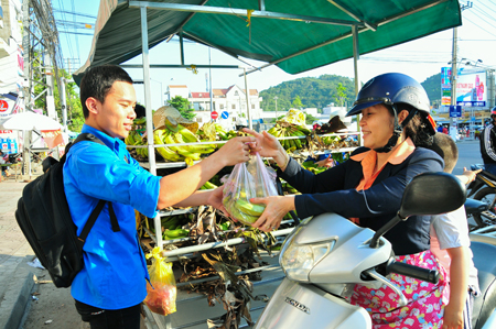 Contributing to consumption for agricultural products of mountainous areas