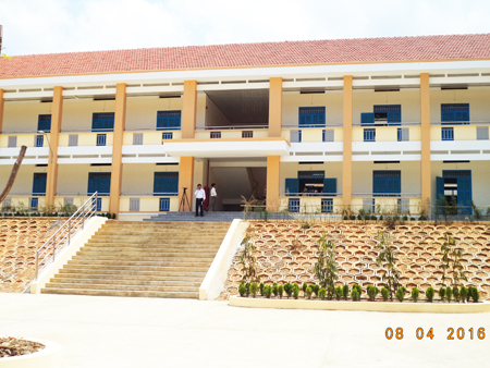 Khanh Son Boarding Ethnic Minority School put into use