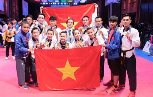 Vietnam has two golds at 4th Asian Taekwondo Poomsae Championships