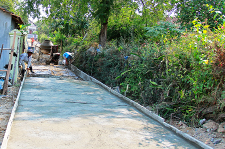 Effective movement on land donation to road construction