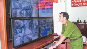 Security camera system installation in Nha Trang City
